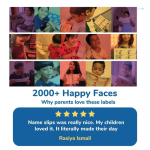 Personalised Cartoonish Photo Book Label - Kids