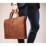 Leather Messenger Bag
