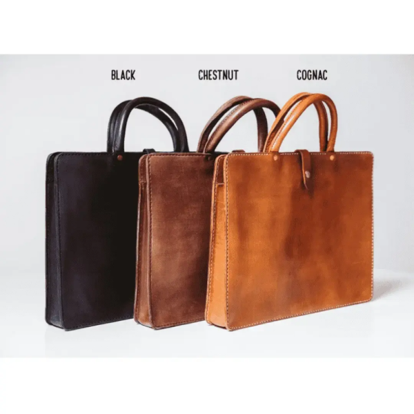Leather Messenger Bag
