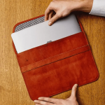 Premium Leather Laptop Case