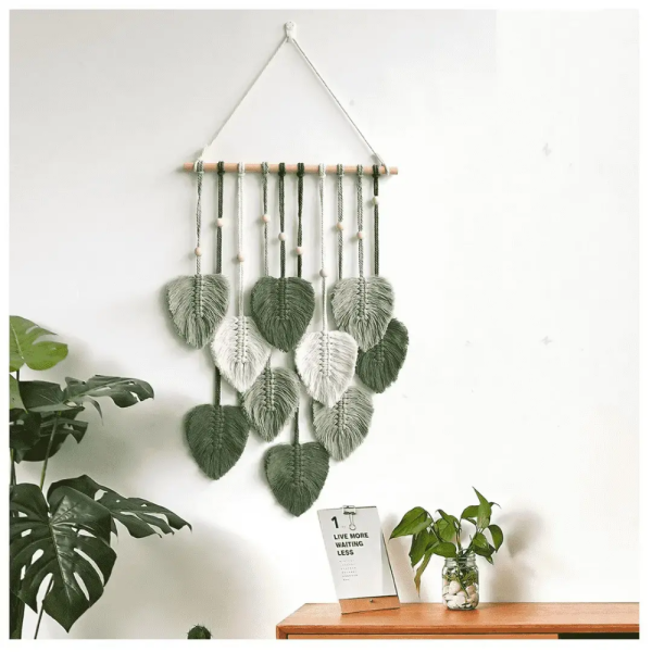 Macrame Leaves Wall Hanging