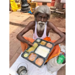 #Support - Feeding Sadhu in Kashi